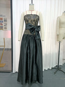 Spliced Sequins Dresses