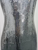 Spliced Sequins Dresses