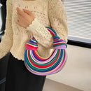 Handwoven Noodle Knotted Hobo Bags