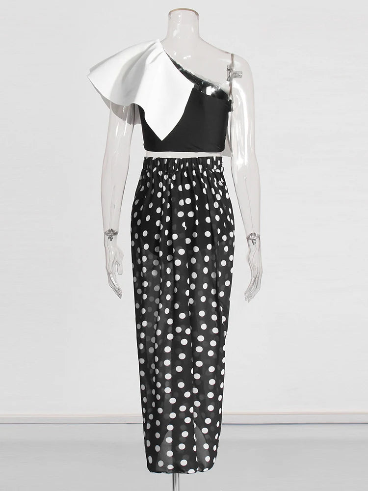 Polka Dot Two Piece Set