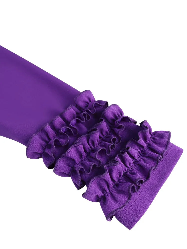 Plus Size Purple Dress