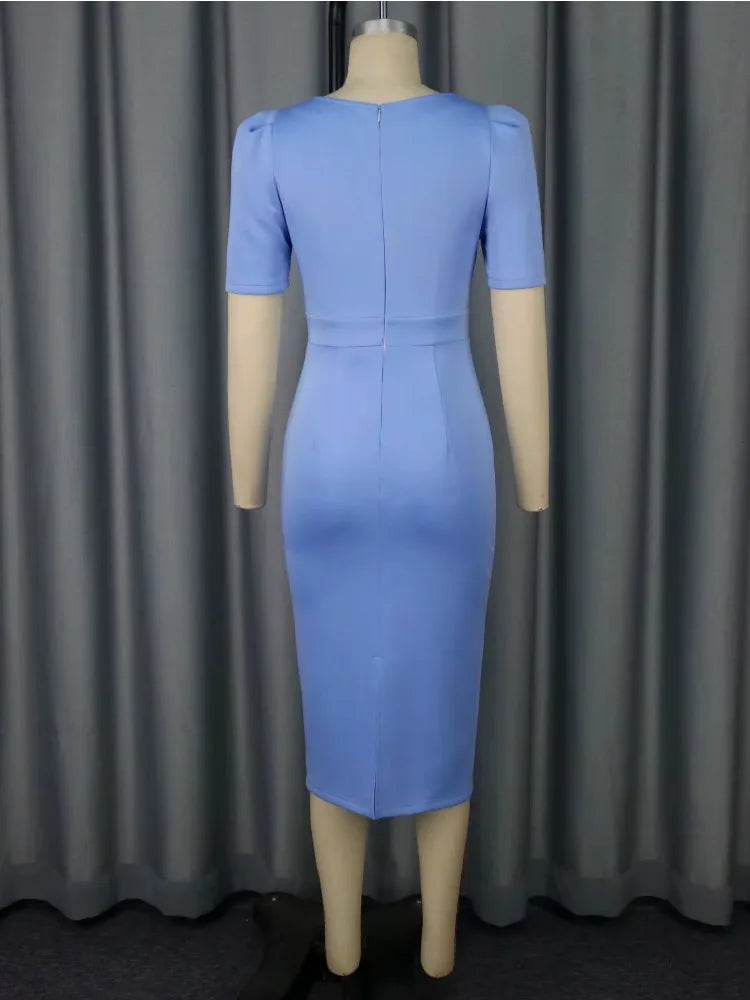 Plus Size 3D Flower Dress