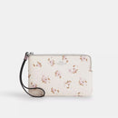 Coach Corner Zip Wallet Wristlet Bag