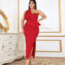 Plus Size Red Dress