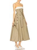 Strapless Sleeveless Dress
