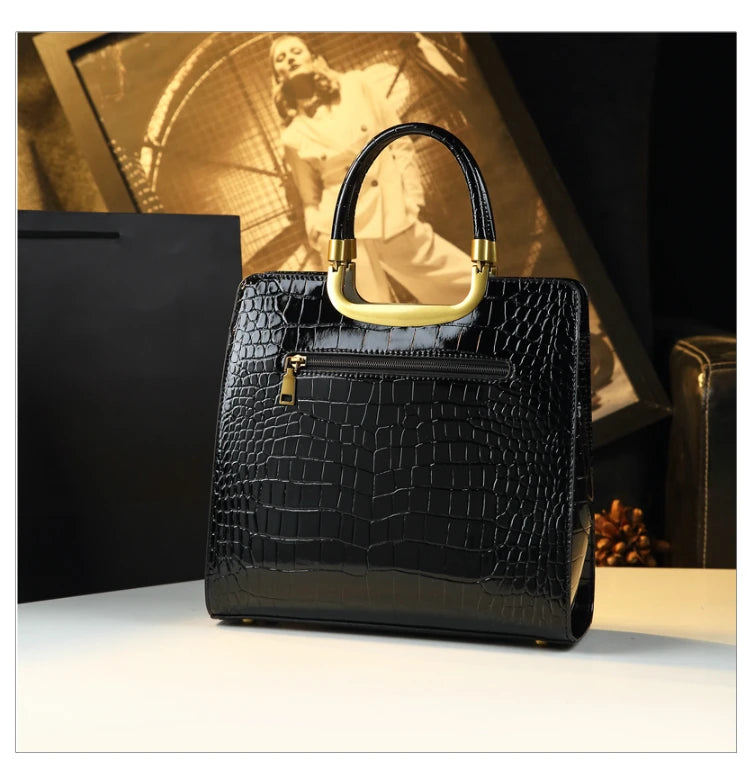 Crocodile Crossbody Bag