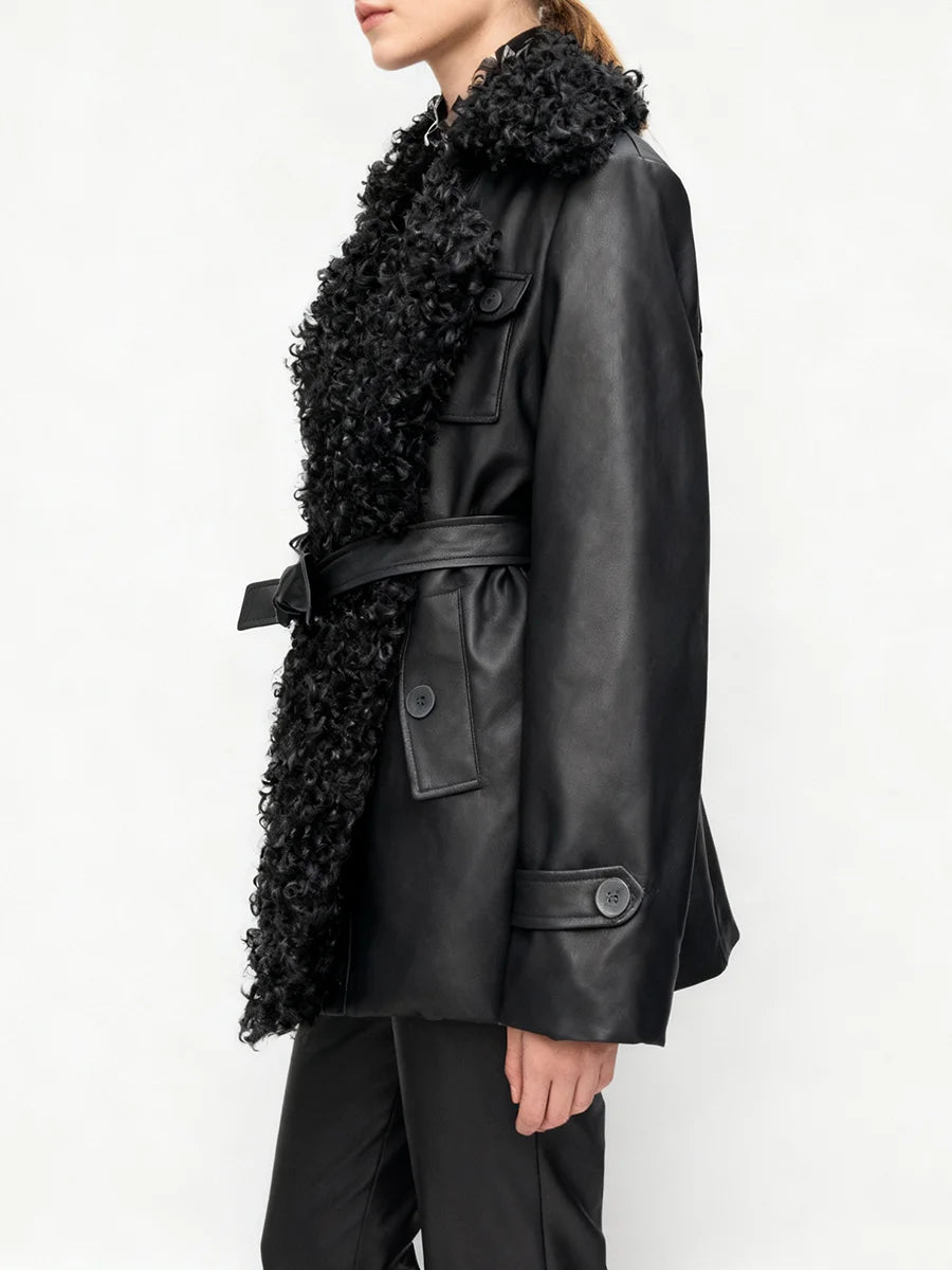 Lace Up Fashion Jackets for Women