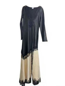 Spliced Lace Dresses