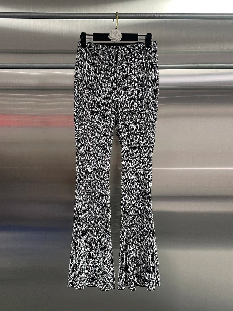 Two Piece Lapel Pant Sets