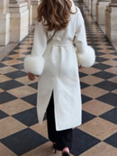 Fur Trimmed Coat