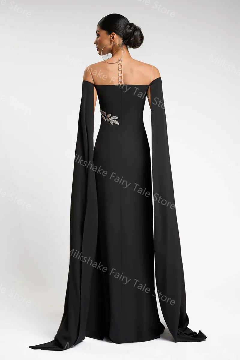Charming Satin Evening Dresses