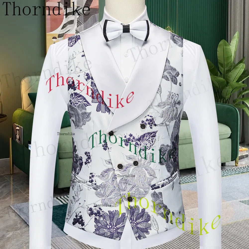 Double Breasted Slim Men’s Vest