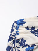 Layered Ruffles Hem Dress Female New