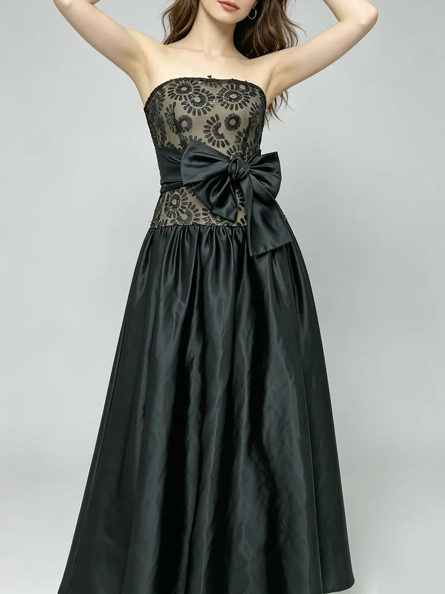 Spliced Sequins Dresses