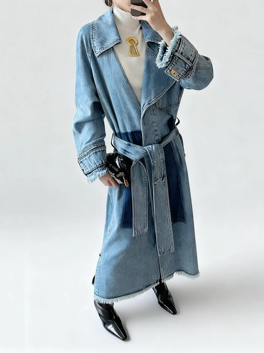 Lace Up Fashion Jean Coats