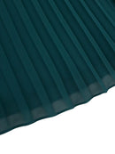 Elegant Plus Size Pleated Maxi Dress