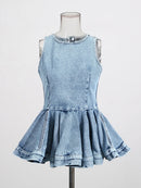 Denim Two Piece Sets