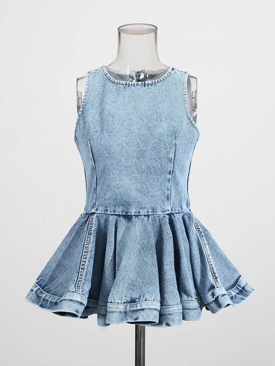 BLUE TOP / L