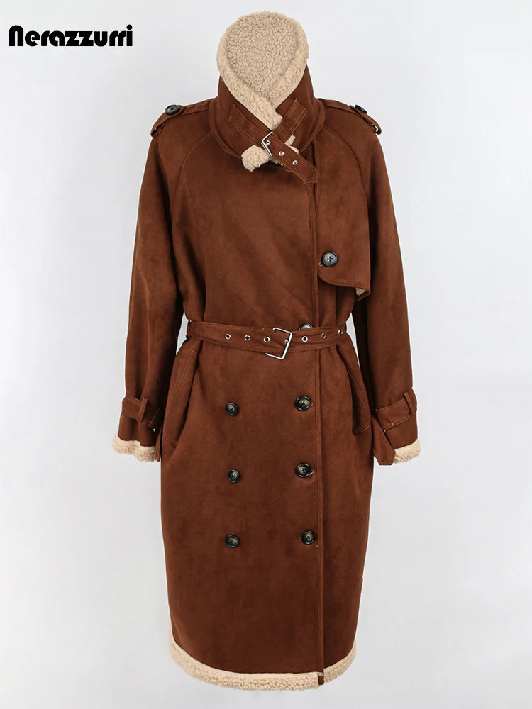 Long Brown Loose Coat