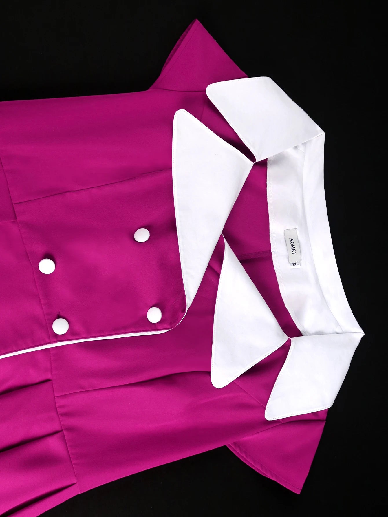 Plus Size Pleated Dress