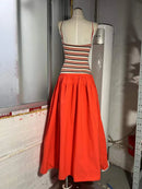 Striped Color Fashion Dresses