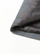 Color Spliced Buttons Temperament Trench Coat