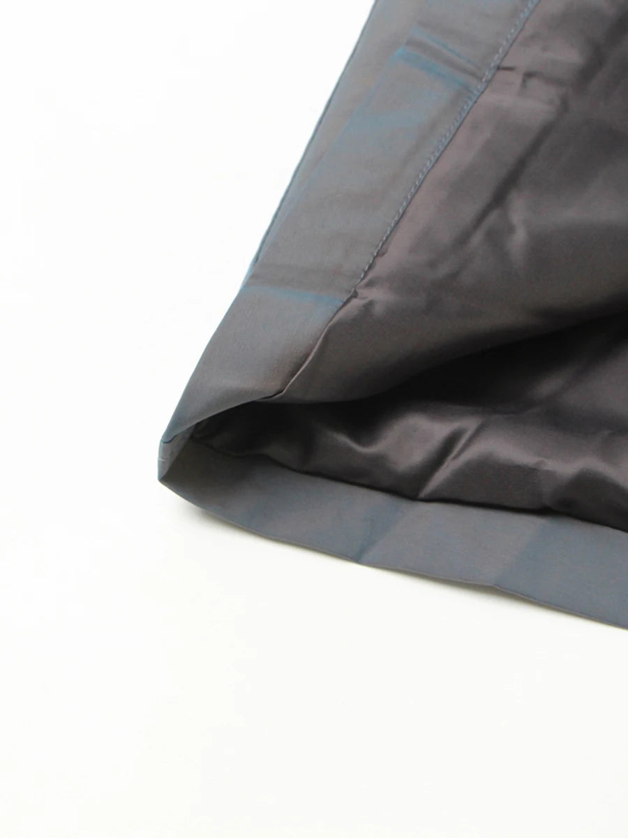 Color Spliced Buttons Temperament Trench Coat