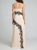 Spliced Lace Dresses
