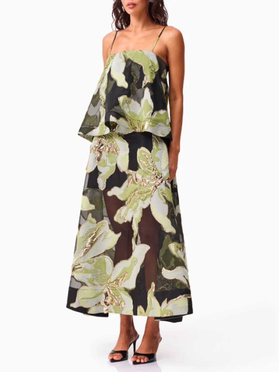 Hit Color Printing Dresses