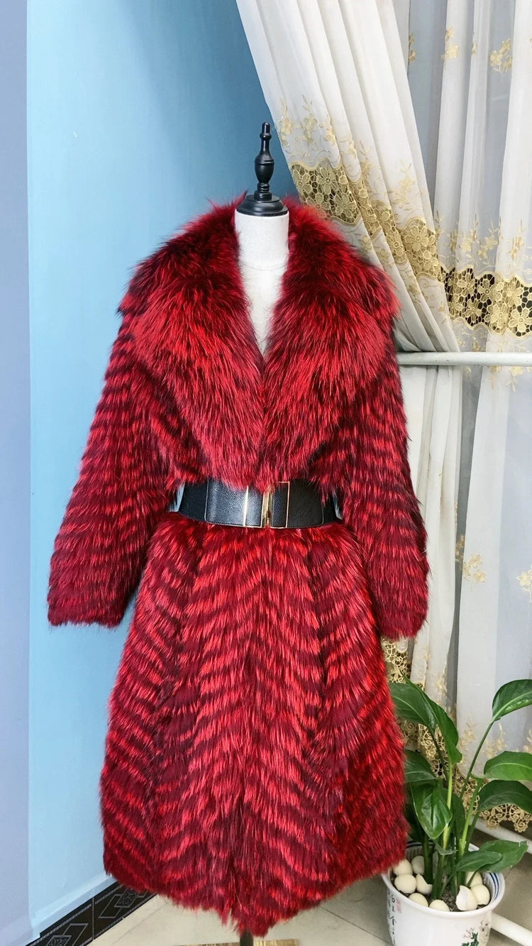 Genuine Fox Fur Jacket