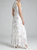 Bowknot Long Dress for Women