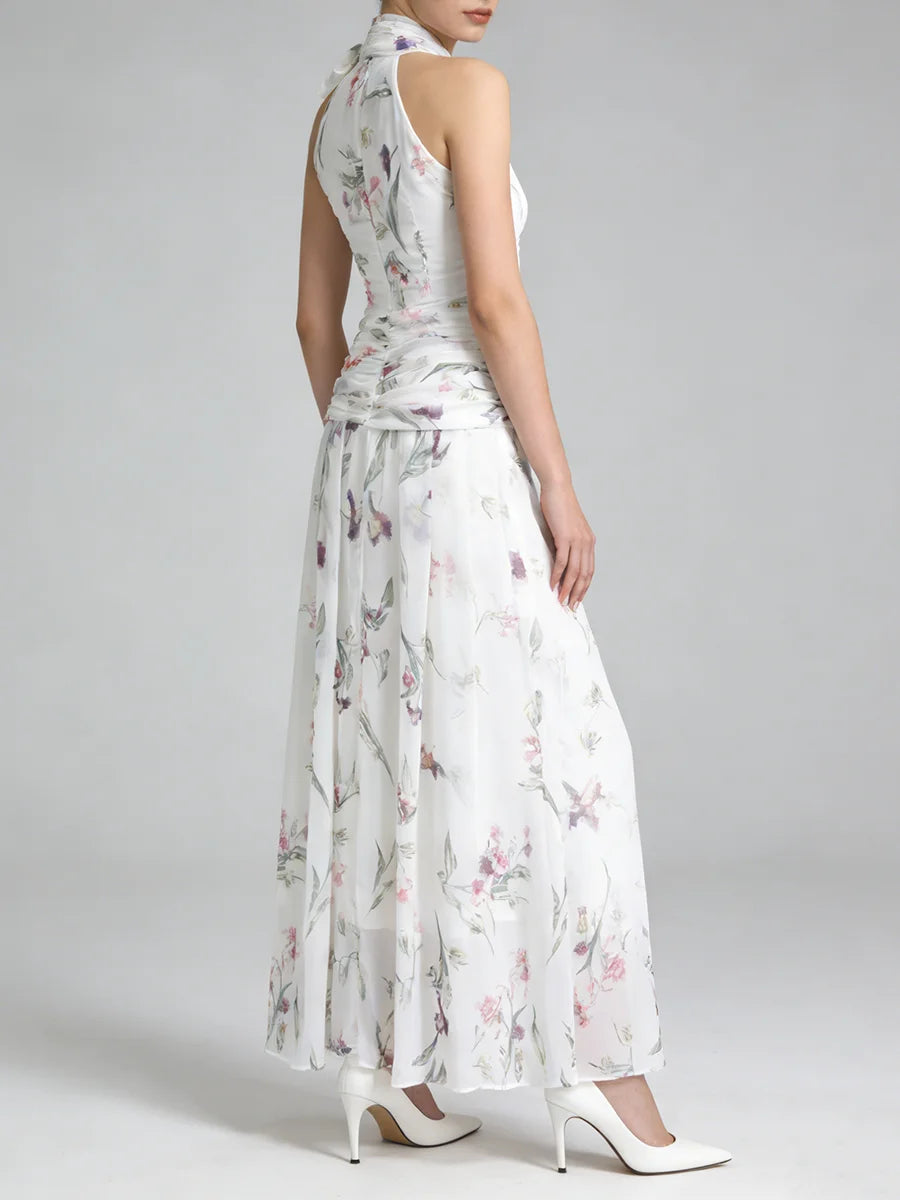 Bowknot Long Dress for Women