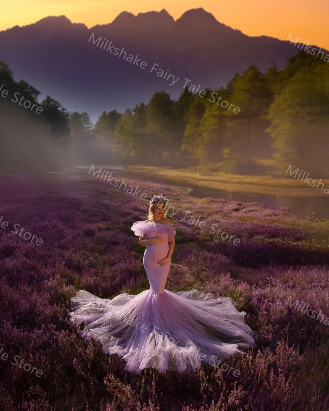 Lavender / 6 / 50cm|CHINA