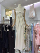 Patchwork Lace Up Dresses