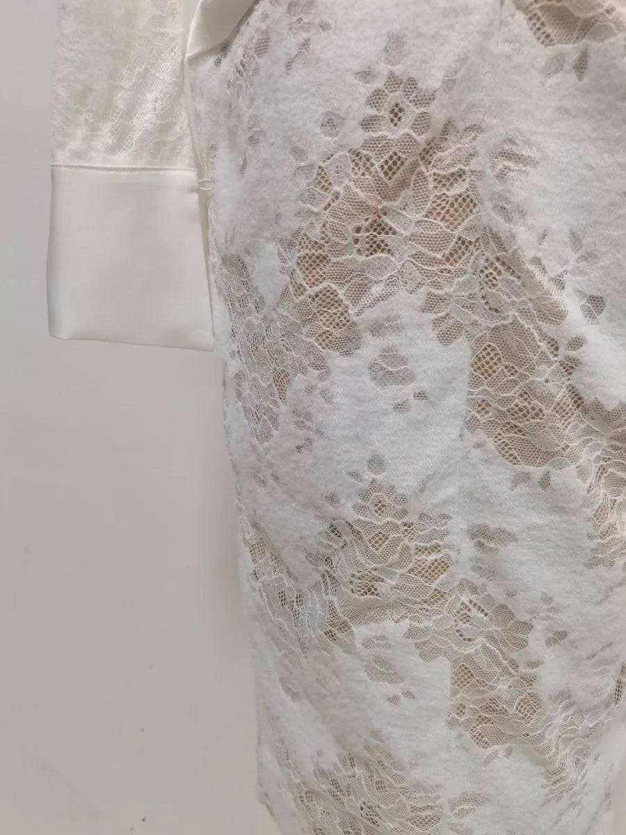 Spliced Lace Dresses