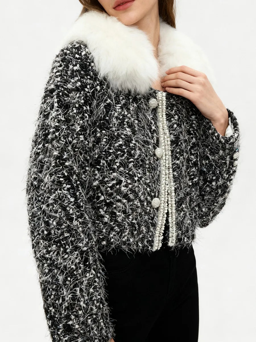 Bead Button Fashion Jackets