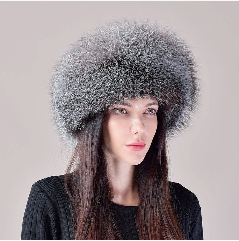 Genuine Fur Caps for Women