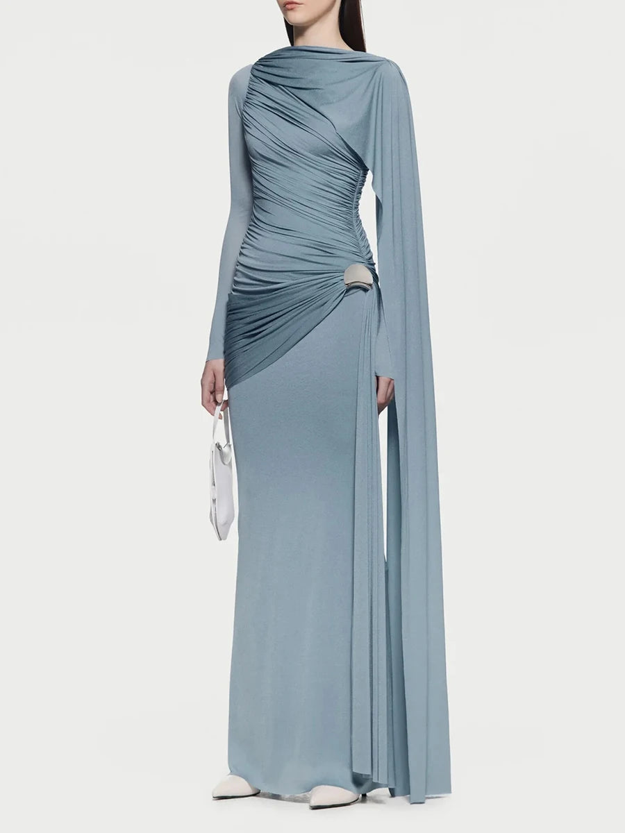 Spliced Folds Dresses