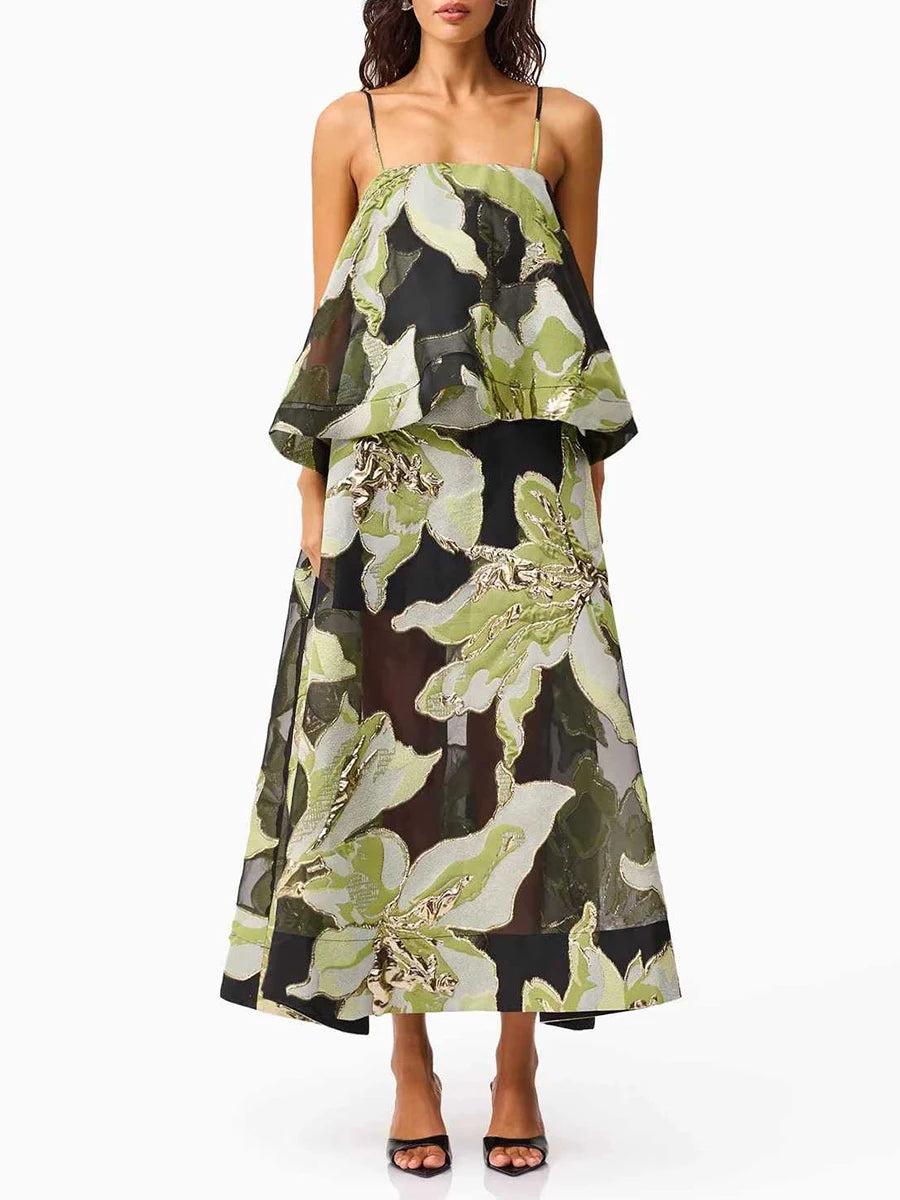 Hit Color Printing Dresses