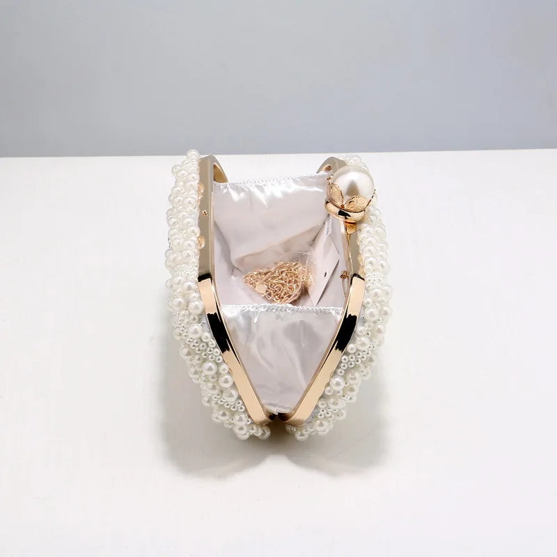 Elegant  Pearl Dinner Bag