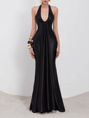 Sleeveless Backless Dress