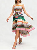 Color Striped Dresses