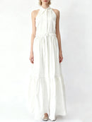 Folds Sleeveless Dress