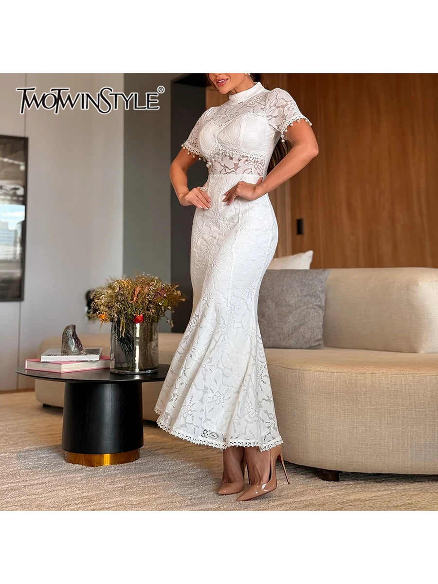 Spliced Tassel Dresses