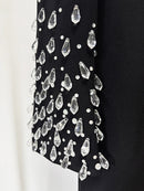 Solid Spliced Bead Dresses