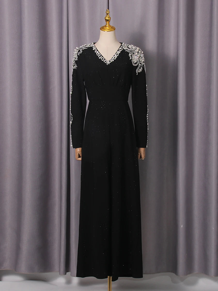 Beading Elegant Jumpsuits