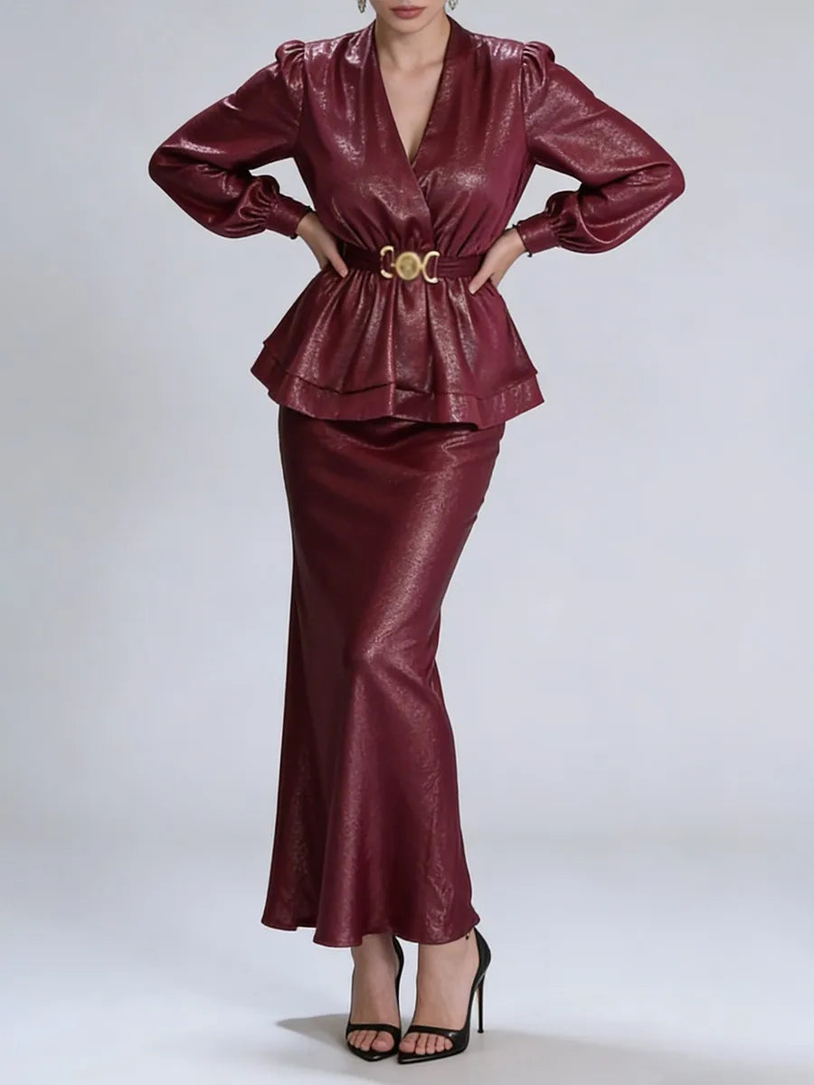 Two Piece Dress Set