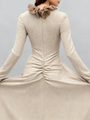 Spliced Fungus Folds Dresses