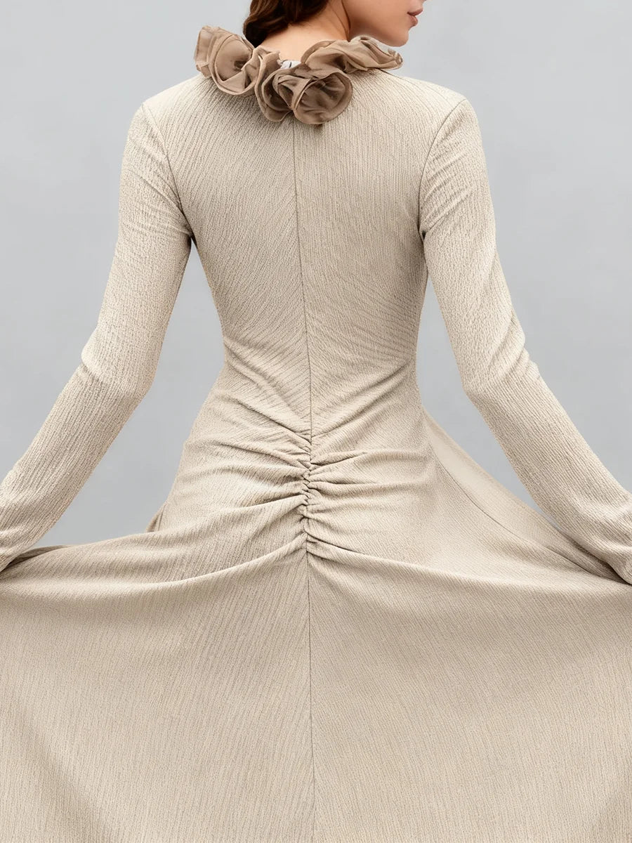 Spliced Fungus Folds Dresses