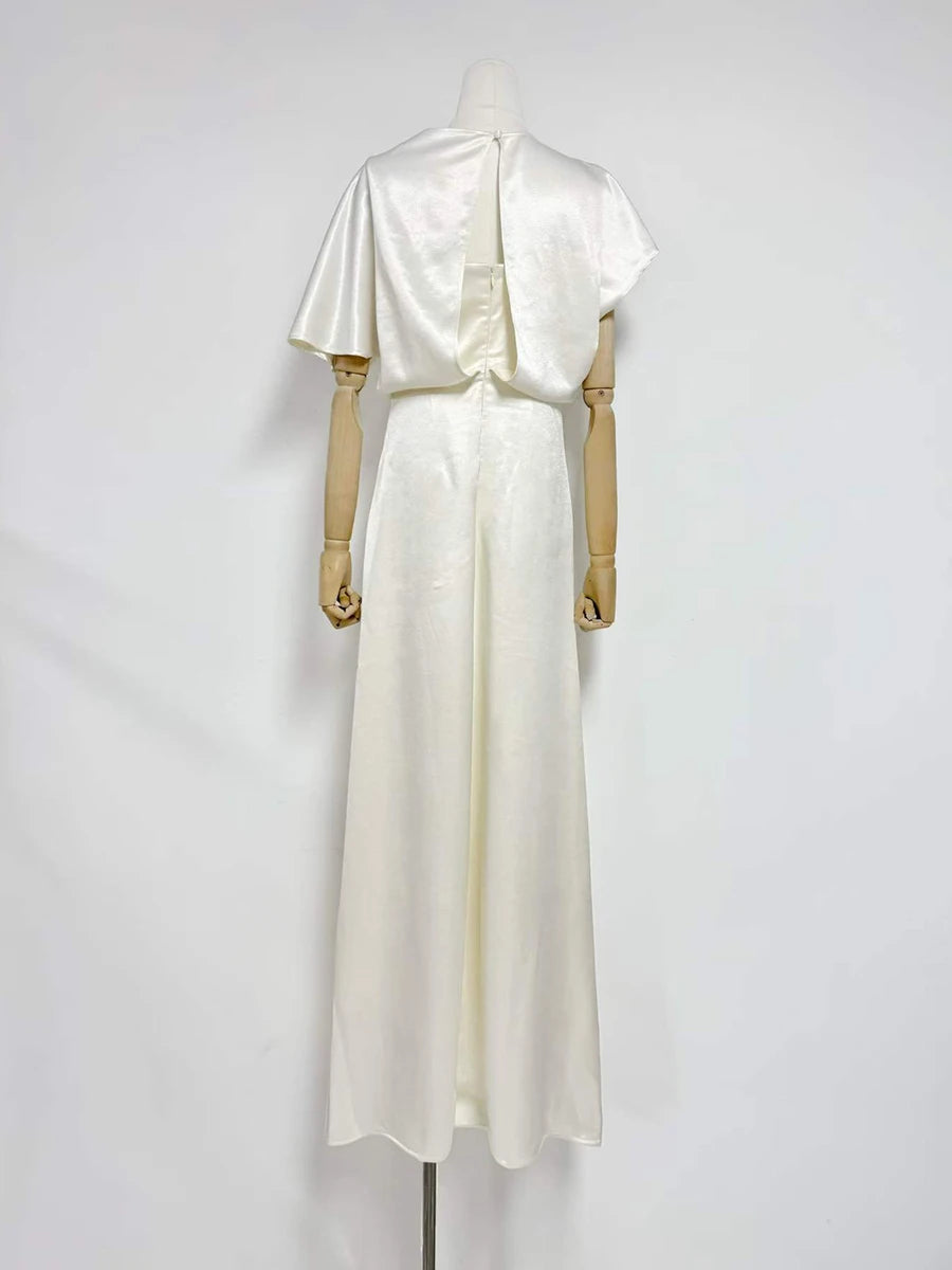 Spliced Folds Dresses